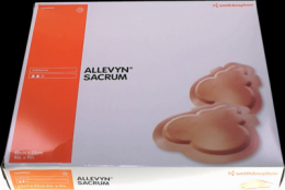 ALLEVYN Sacrum gro 22x22 cm Wundverband haftend 10 St