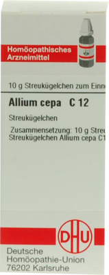 ALLIUM CEPA C 12 Globuli 10 g