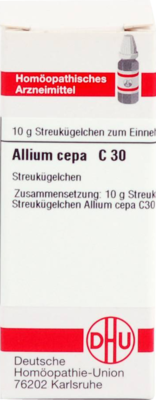 ALLIUM CEPA C 30 Globuli 10 g