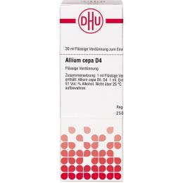 ALLIUM CEPA D 4 Dilution 20 ml