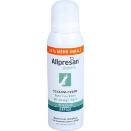 ALLPRESAN diabetic Inten.+Repair m.Urea Schaum-Cr. 125 ml