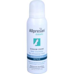 ALLPRESAN diabetic Mikrosilber+Repair Schaum-Creme 125 ml