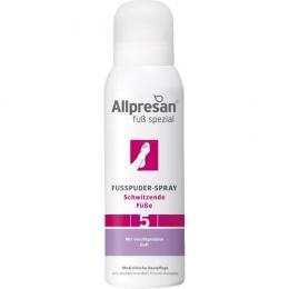 ALLPRESAN Fuß spezial Nr.5 Fußpuder-Spray 125 ml