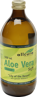 ALOE VERA SAFT Ganzblatt 500 ml