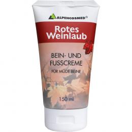Ein aktuelles Angebot für ALPENCOSMED Rotes Weinlaub Bein- und Fusscreme 150 ml Creme Venenleiden - jetzt kaufen, Marke MN Cosmetic GmbH.