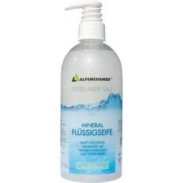 ALPENCOSMED Totes Meer Salz Mineral Fl.-Seife 500 ml