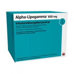 ALPHA-LIPOGAMMA 600 mg Infusionslsg.-Konzentrat 20X24 ml