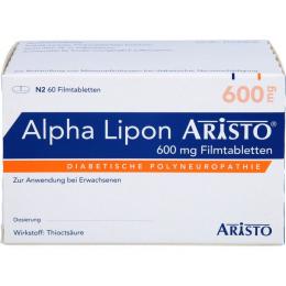 ALPHA LIPON Aristo 600 mg Filmtabletten 60 St.