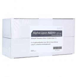 ALPHA LIPON Aristo 600 mg Infusionslösung 10 X 100 ml Infusionslösung