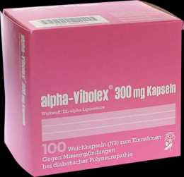 ALPHA VIBOLEX 300 mg Weichkapseln 100 St