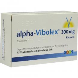 ALPHA VIBOLEX 300 mg Weichkapseln 30 St Weichkapseln