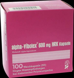 ALPHA VIBOLEX 600 mg HRK Weichkapseln 100 St