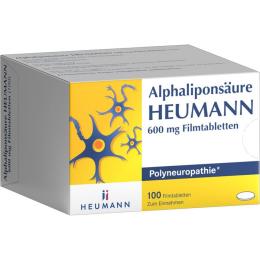 ALPHALIPONSÄURE HEUMANN 600 mg Filmtabletten 100 St.