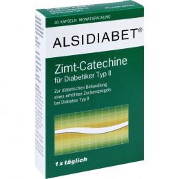 Ein aktuelles Angebot für ALSIDIABET Zimt Catechine f.Diab.Typ II Kapseln 30 St Kapseln Nahrungsergänzung für Diabetiker - jetzt kaufen, Marke Alsitan GmbH.