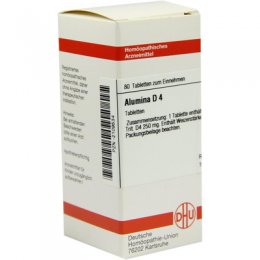 ALUMINA D 4 Tabletten 80 St