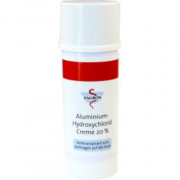 Ein aktuelles Angebot für ALUMINIUM HYDROXYCHLORID Creme 20% Fagron 50 ml Creme Deos & Antitranspirantien - jetzt kaufen, Marke Fagron GmbH & Co. KG.