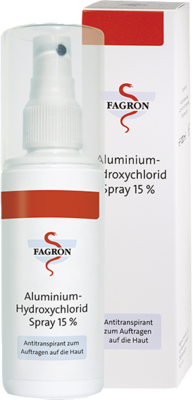 ALUMINIUM HYDROXYCHLORID Spray 15% Fagron 100 ml