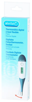 ALVITA digitales Fieberthermometer flexibel 1 St