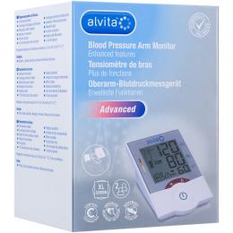 ALVITA Oberarm Blutdruckmessgerät Advanced 1 St ohne
