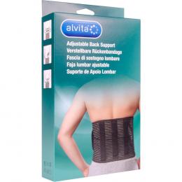 ALVITA Rückenbandage Gr.1 1 St Bandage