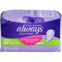 ALWAYS discreet Inkontinenz Einl.small 20 St.