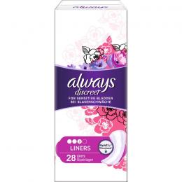 ALWAYS discreet Inkontinenz Liner Slipeinlagen 28 St.