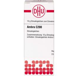AMBRA C 200 Globuli 10 g