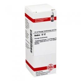AMBRA D 12 Dilution 20 ml