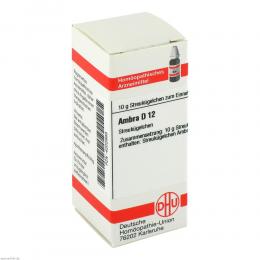 Ein aktuelles Angebot für AMBRA D 12 Globuli 10 g Globuli Naturheilmittel - jetzt kaufen, Marke DHU-Arzneimittel GmbH & Co. KG.