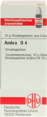 AMBRA D 4 Globuli 10 g