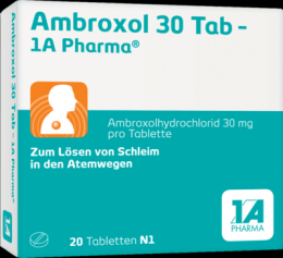 AMBROXOL 30 Tab-1A Pharma Tabletten 20 St