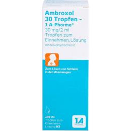 AMBROXOL 30 Tropfen-1A Pharma 100 ml