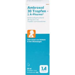 AMBROXOL 30 Tropfen-1A Pharma 50 ml