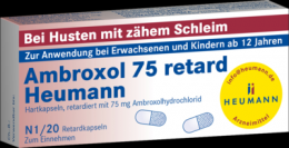 AMBROXOL 75 retard Heumann Kapseln 20 St