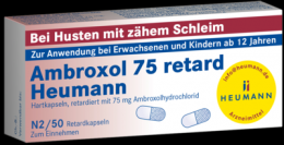 AMBROXOL 75 retard Heumann Kapseln 50 St