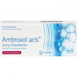 AMBROXOL acis 30 mg Trinktabletten 20 St.