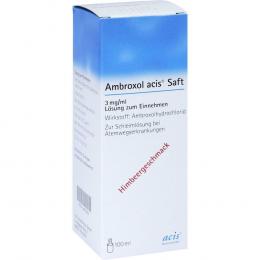 AMBROXOL acis Saft 100 ml Lösung zum Einnehmen