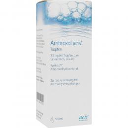 Ambroxol acis Tropfen 100 ml Tropfen zum Einnehmen