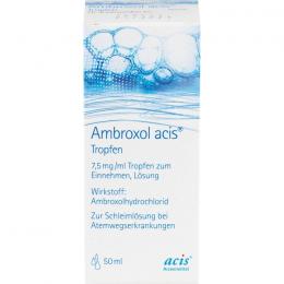 AMBROXOL acis Tropfen 50 ml