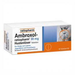 Ambroxol-ratiopharm 30mg Hustenlöser 50 St Tabletten