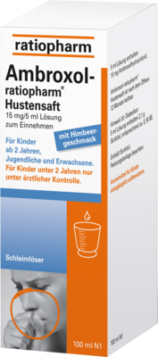 AMBROXOL-ratiopharm Hustensaft 100 ml