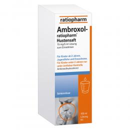 Ambroxol-ratiopharm Hustensaft 100 ml Lösung zum Einnehmen