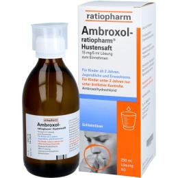 AMBROXOL-ratiopharm Hustensaft 250 ml