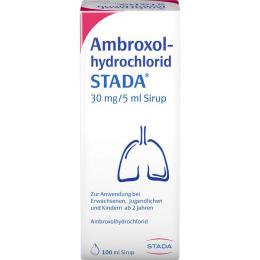 AMBROXOLHYDROCHLORID STADA 30 mg/5 ml Sirup 100 ml
