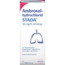 AMBROXOLHYDROCHLORID STADA 30 mg/5 ml Sirup 250 ml