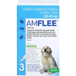 AMFLEE 268 mg Spot-on Lsg.f.große Hunde 20-40kg 3 St.