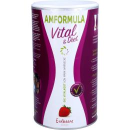 AMFORMULA Diet Erdbeere Pulver 490 g