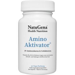 AMINOAKTIVATOR Aminosäuren+Vit.B6+B9+B12 vegan Kps 180 St.