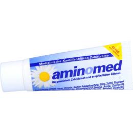 AMINOMED Kamillenblüten Zahncreme ohne Titandioxid 15 ml