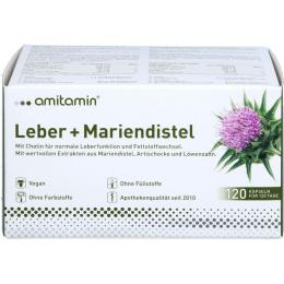 AMITAMIN Mariendistel+Leber Kapseln 120 St.